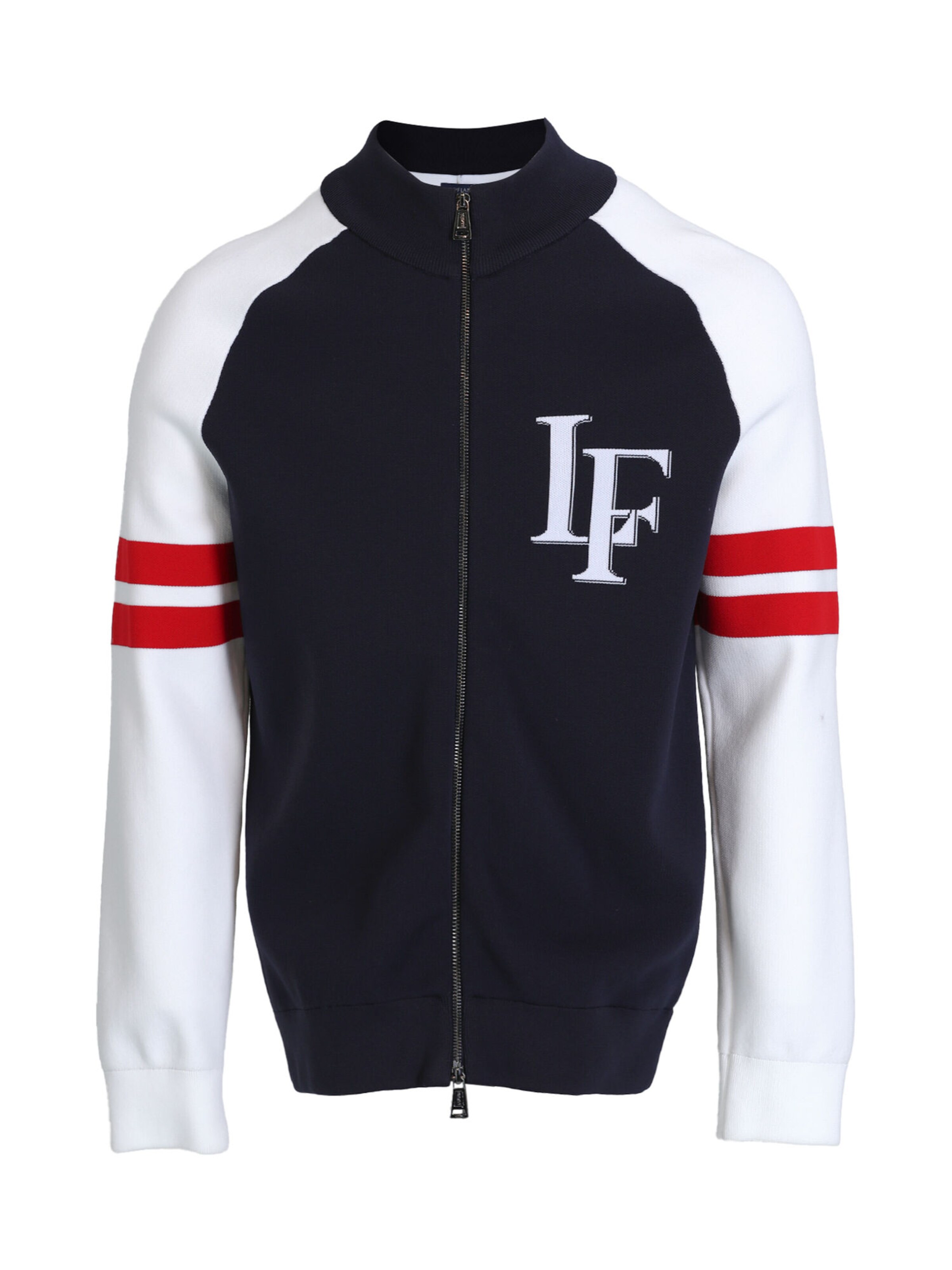 Lufian Knit cardigan in Blue: front