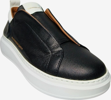 Slip on Alexander Smith en noir : devant