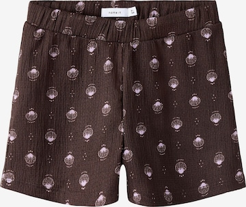 NAME IT - Pantalón en marrón: frente