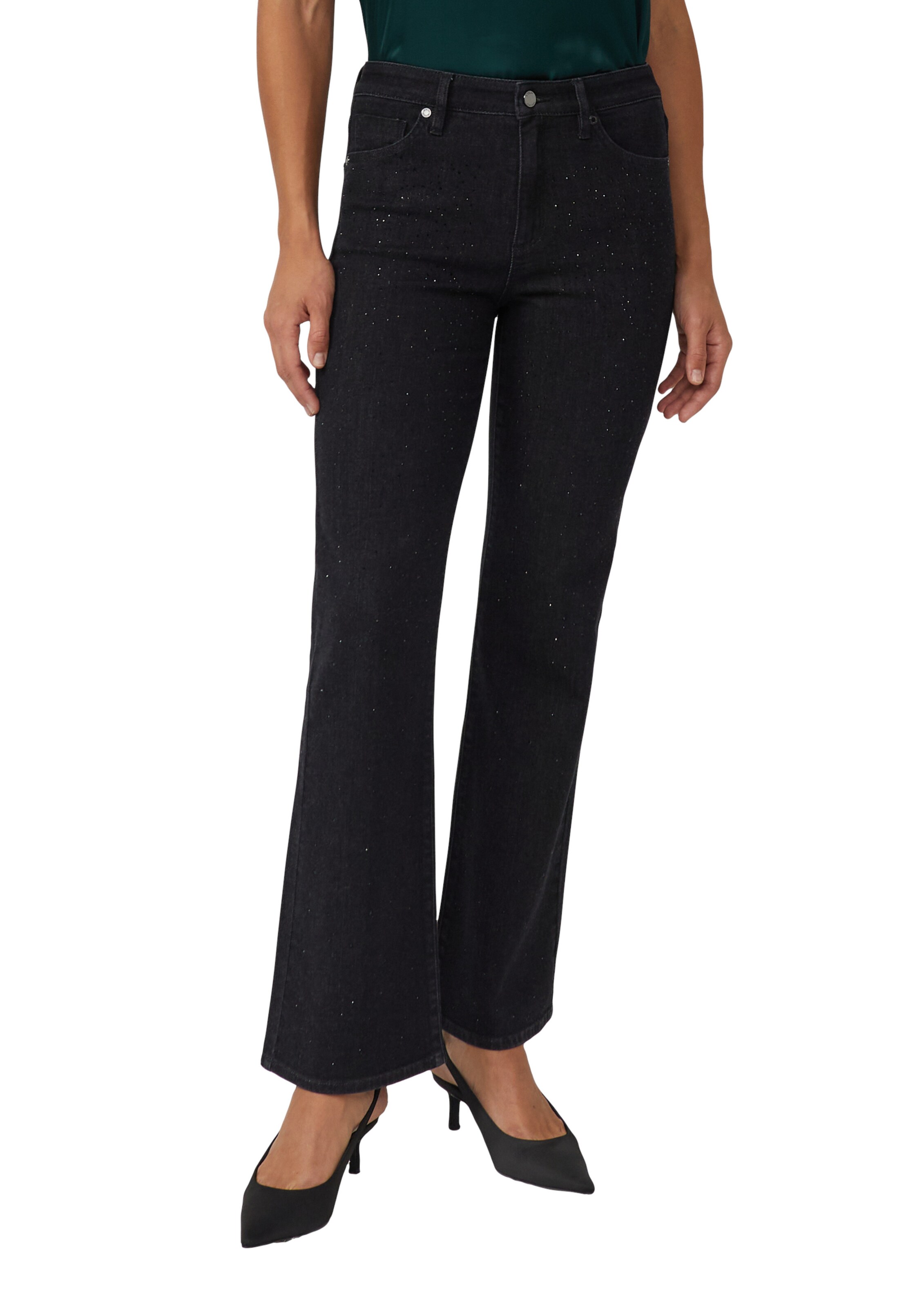 Bootcut Jean s.Oliver en noir