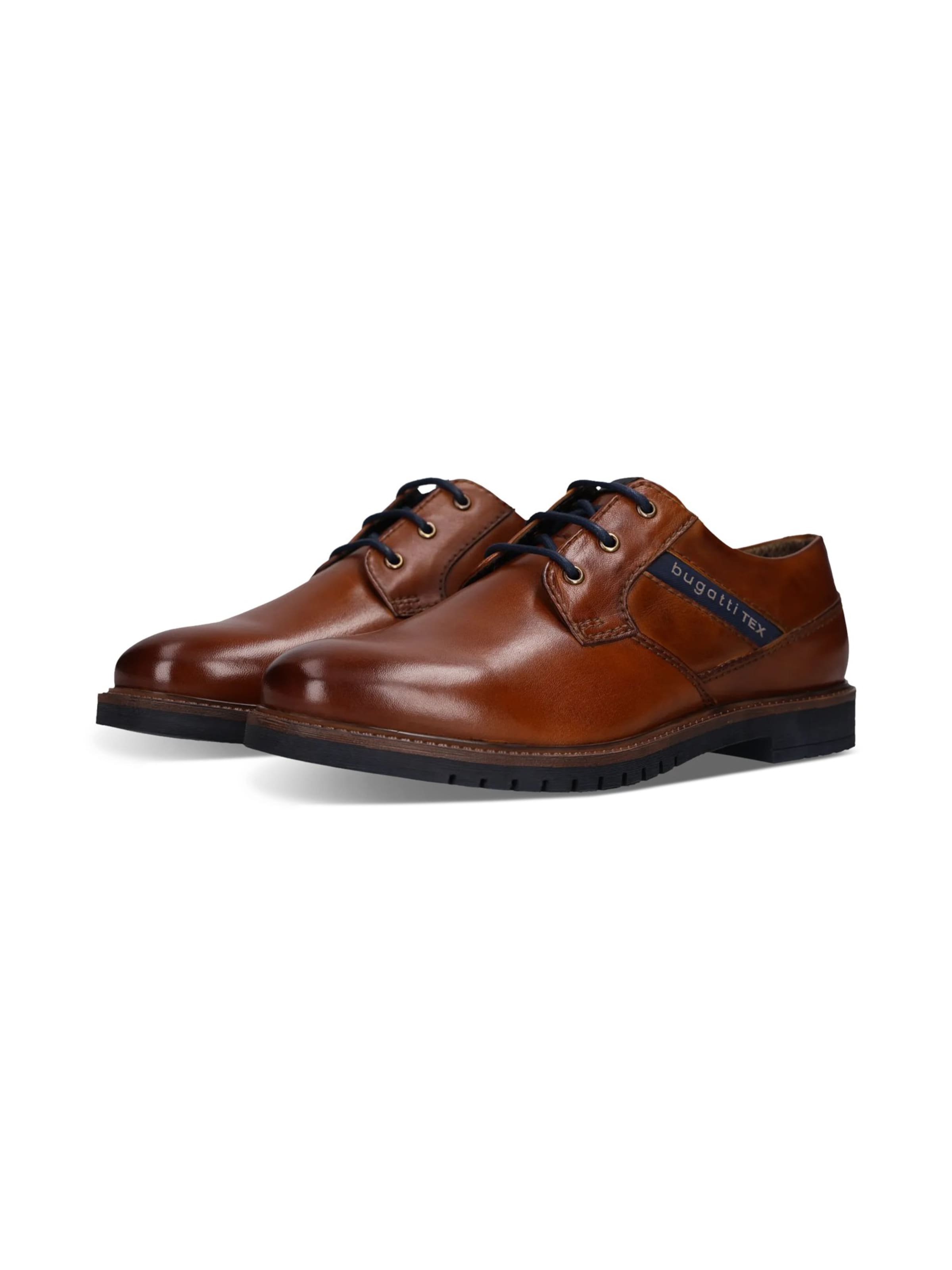 Scarpa stringata di bugatti in marrone