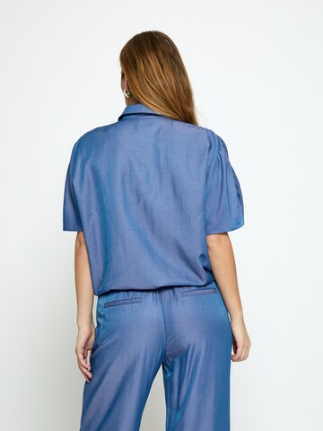 T-shirt 'Bea' Peppercorn en bleu