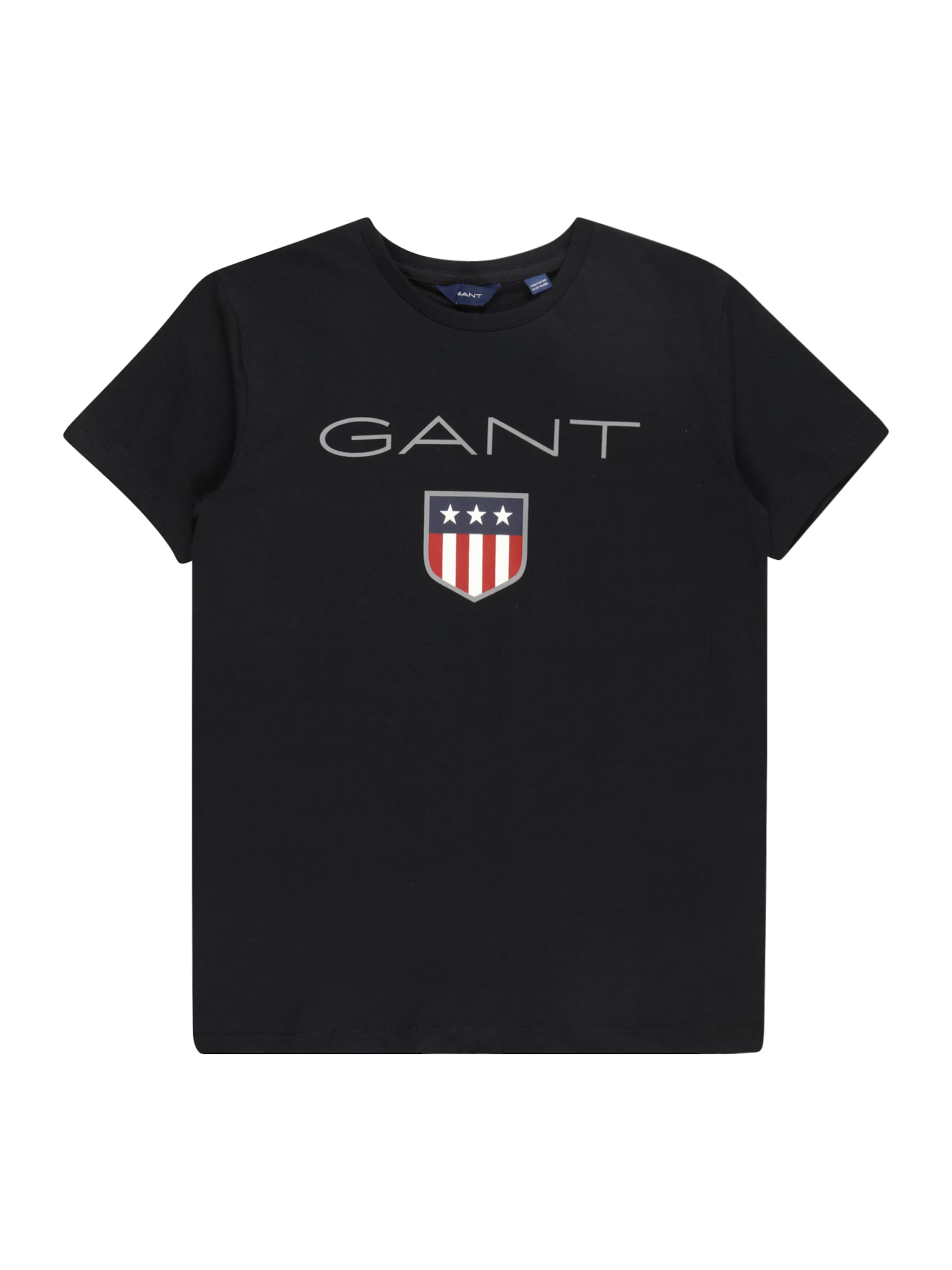 Maglietta di GANT in nero: frontale