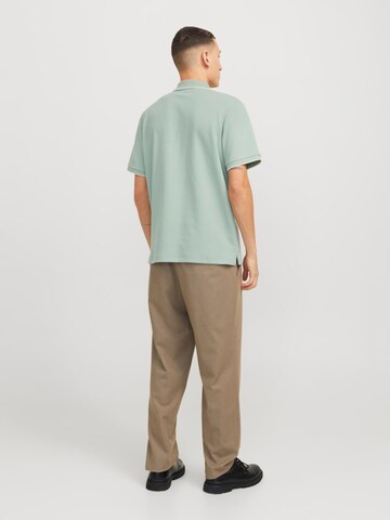 JACK & JONES Shirt 'JJEAUSTIN POLO ui' in Green