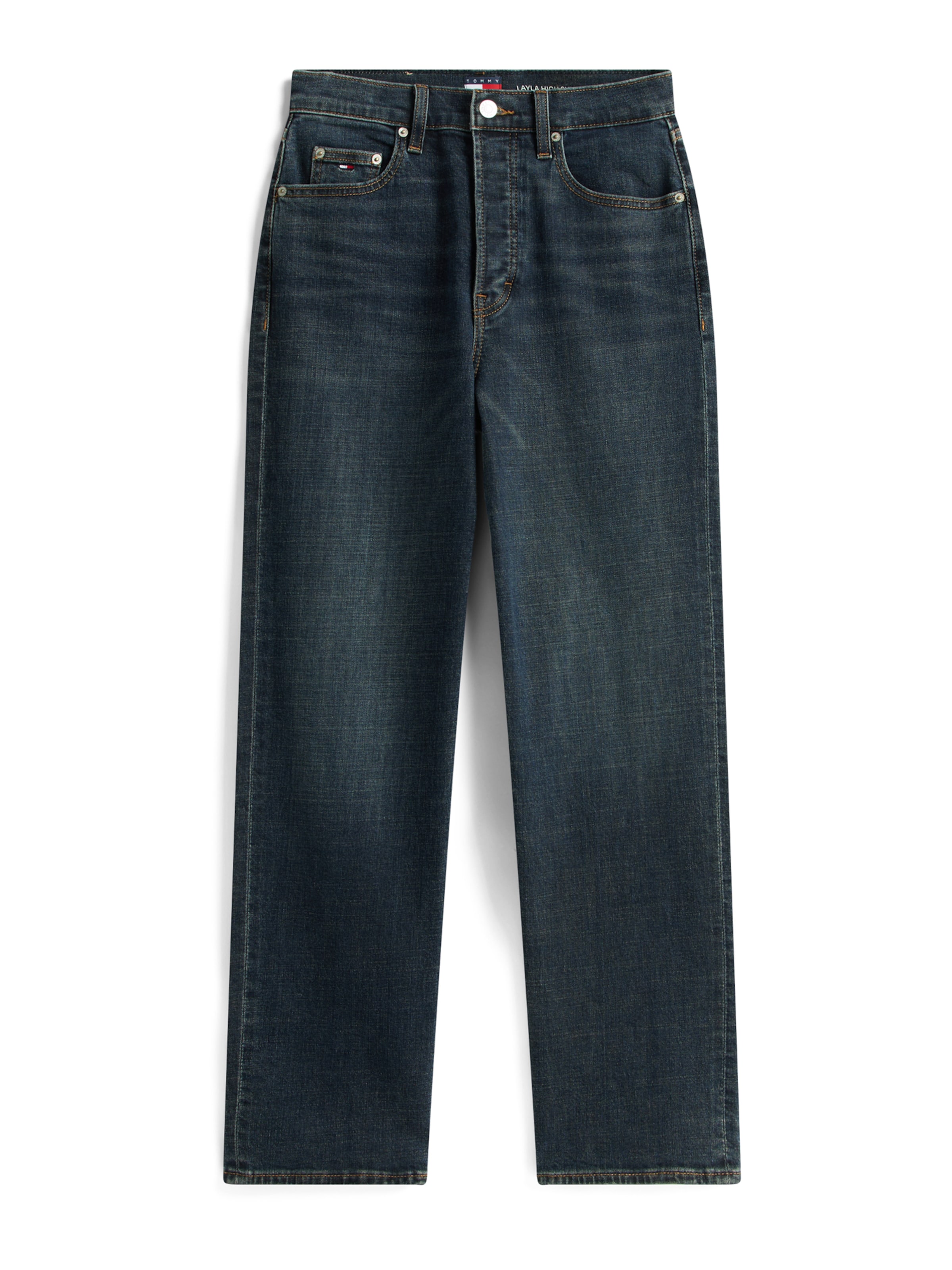mėlyna Tommy Jeans Laisvas Džinsai &#x27;LAYLA&#x27;: priekis