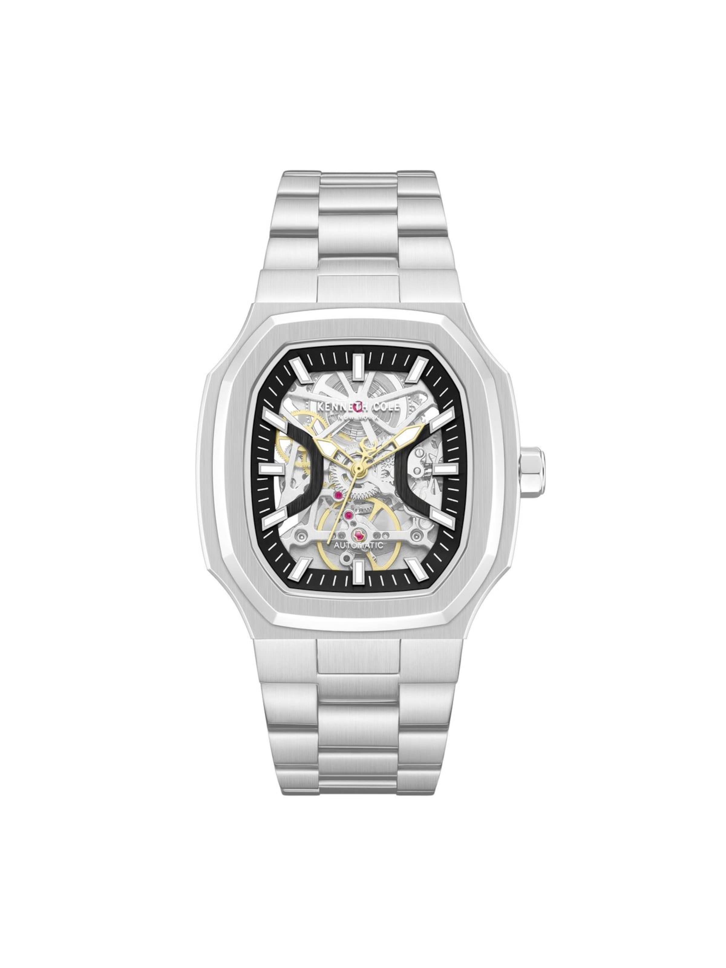 Kenneth Cole Analoog horloge in Zwart: voorkant