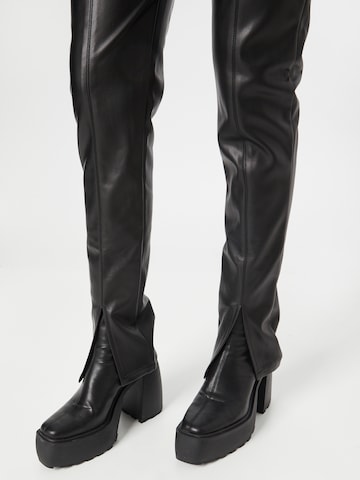 Misspap Slimfit Spodnie w kolorze czarny