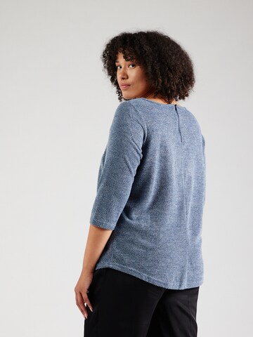 T-shirt 'CARMARTHA' ONLY Carmakoma en bleu