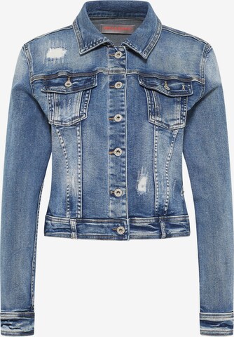 Frieda & Freddies NY Between-Season Jacket 'Jella' in Blue: front