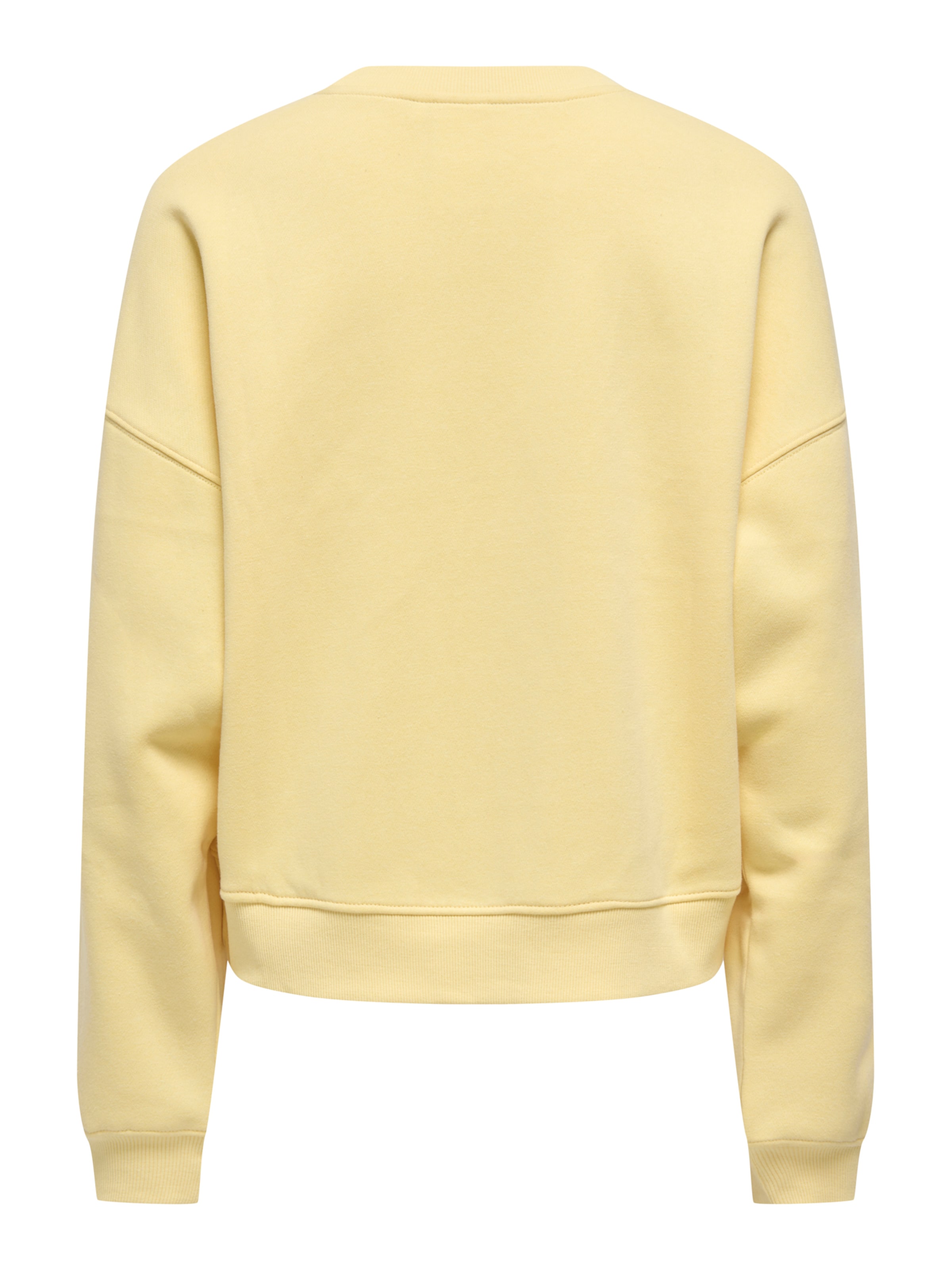 ONLY Sweatshirt 'ONLBEST' in Yellow