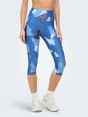 ONLY PLAY Skinny Sportsbukser 'ONPRYA-2-LOA' i blå: forside