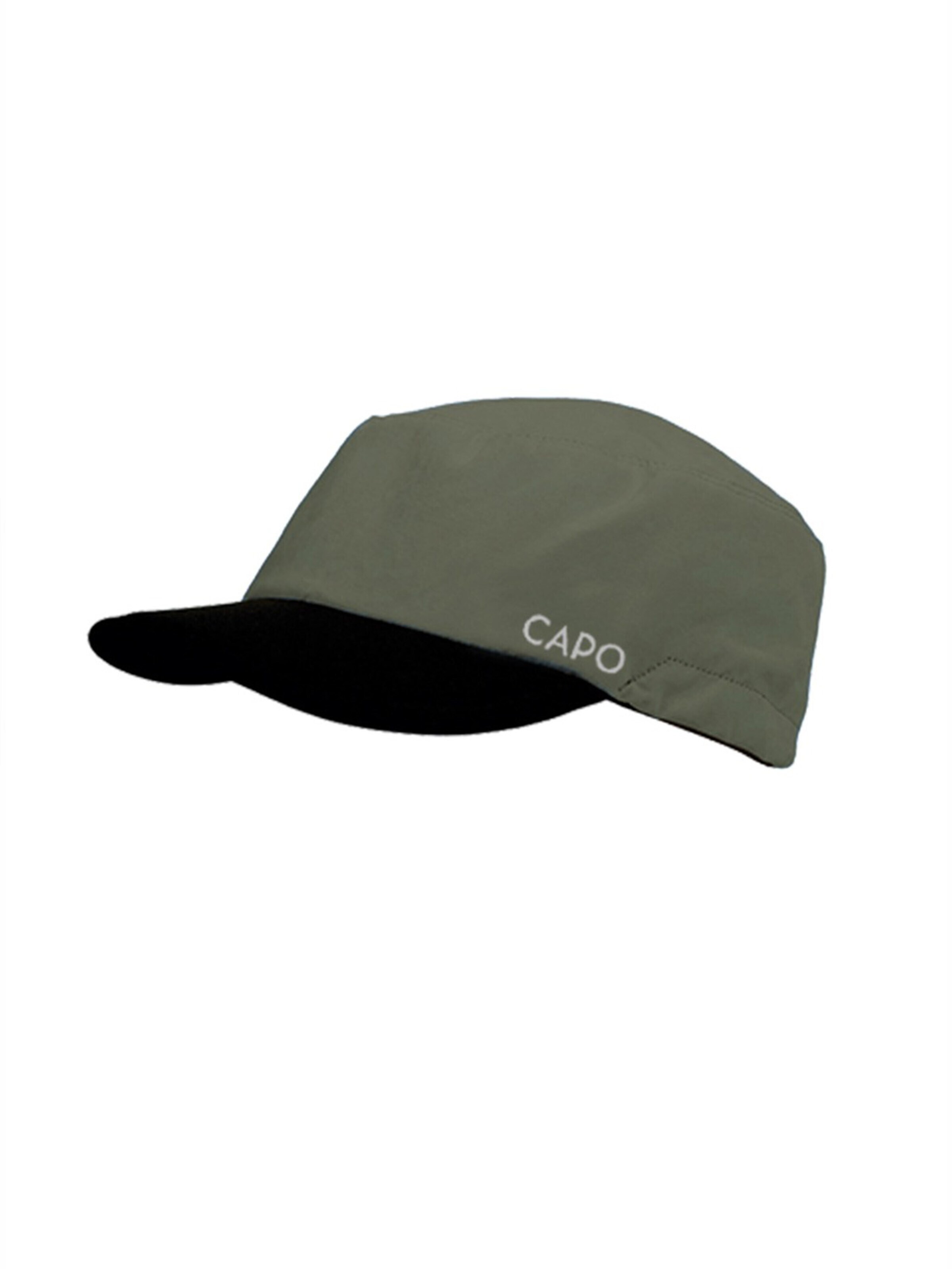 CAPO Cap 'Softtellercap, Neoprendach Reflexbügler, UV 50' in Green: front