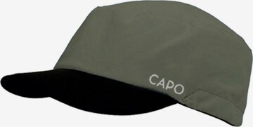 CAPO Cap 'Softtellercap, Neoprendach Reflexbügler, UV 50' in Green: front