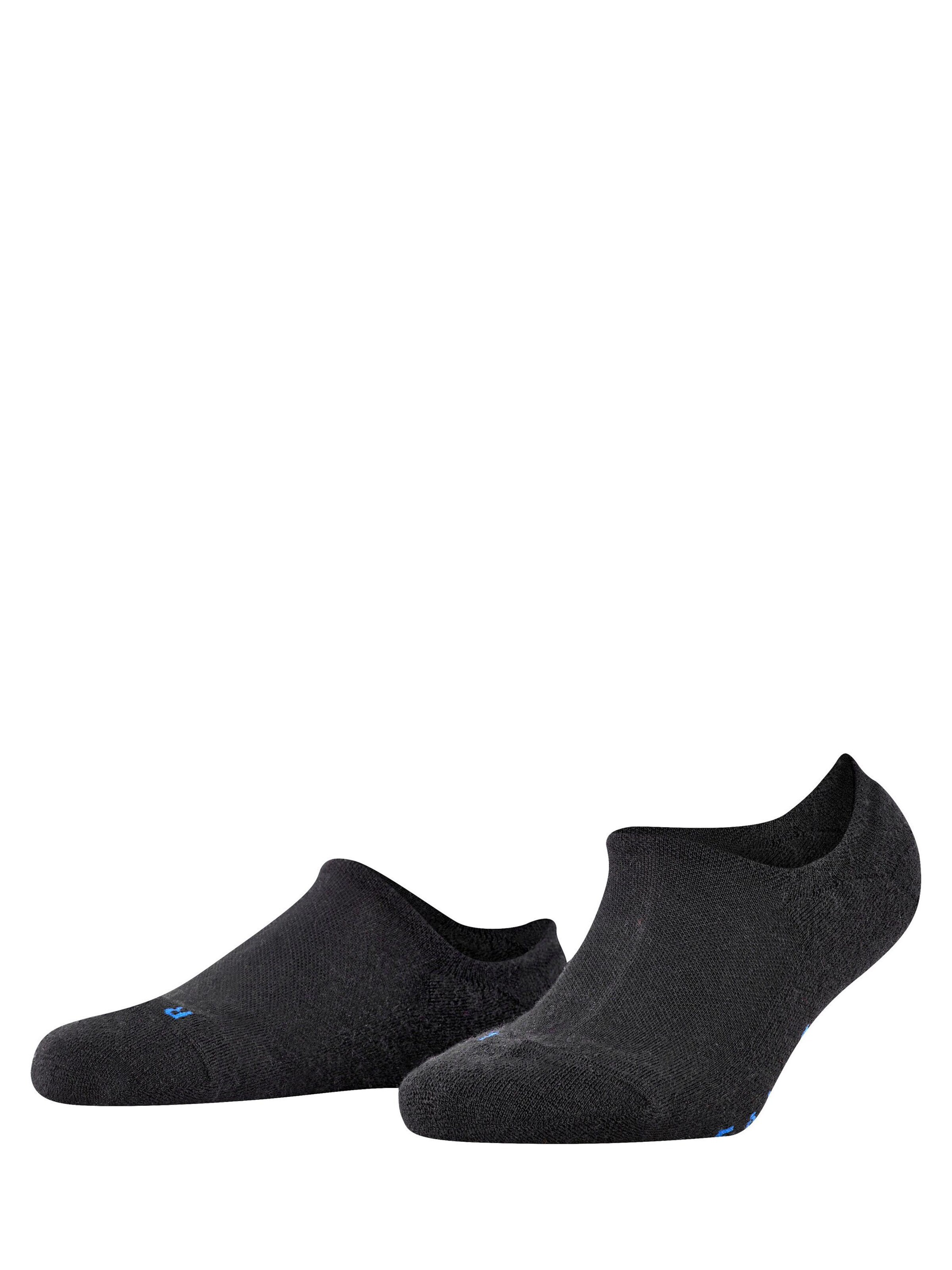 FALKE Füßlinge 'Keep Warm'‌‌‌‌‌ in Schwarz: Vorderseite