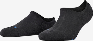 FALKE Füßlinge 'Keep Warm' in Schwarz: Vorderseite