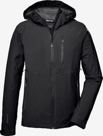 KILLTEC Toiminnallinen takki 'KOS 25' värissä musta: etupuoli