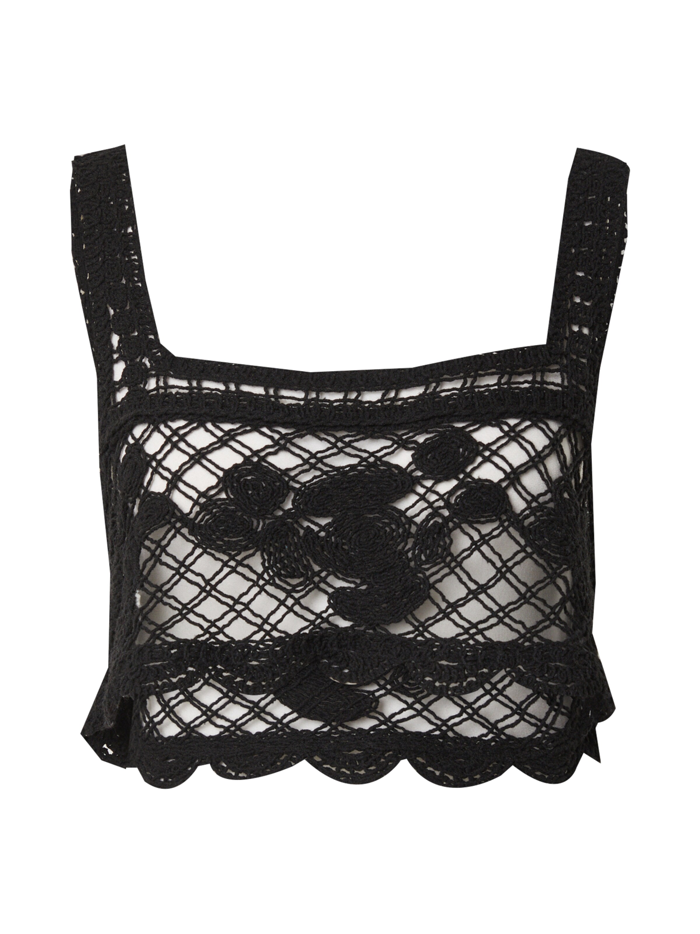 juoda EDITED Palaidinė be rankovių 'Luise': priekis