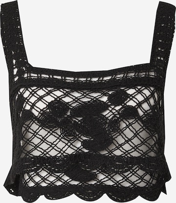 juoda EDITED Palaidinė be rankovių 'Luise': priekis