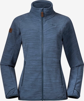 Bergans Fleece Jacket in Blue: front