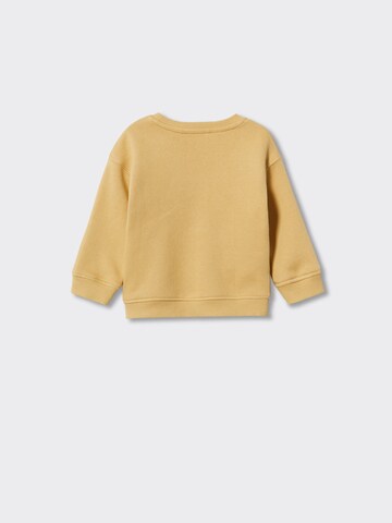 MANGO KIDS Sweatshirt 'Jeep' in Yellow