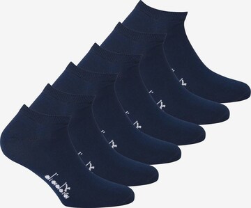 Diadora Socken in Blau: predná strana