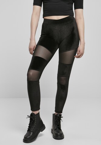 Urban Classics Skinny Leggings in Black