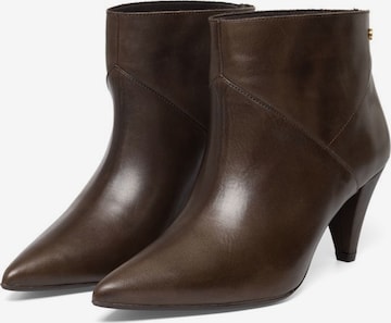 Bianco Ankle Boots 'GIDA' in Braun