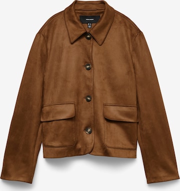 VERO MODA Φθινοπωρινό και ανοιξιάτικο μπουφάν 'VMJose' σε καφέ: μπροστά