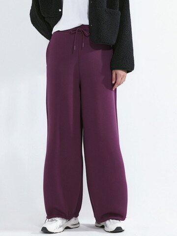 Hiccup Skinny Sporthose 'Jogginghose'‌‌‌‌‌‌‌ in Rot: Vorderseite