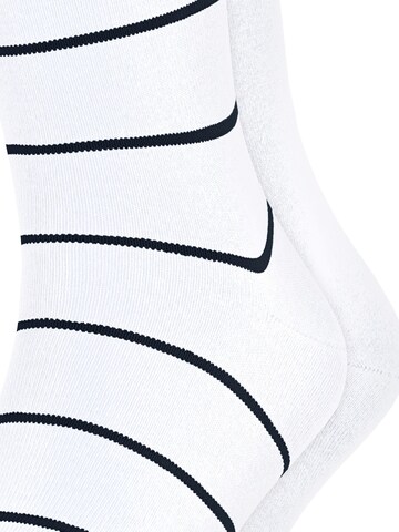 ESPRIT Socks 'Modern Stripe 2-Pack' in White