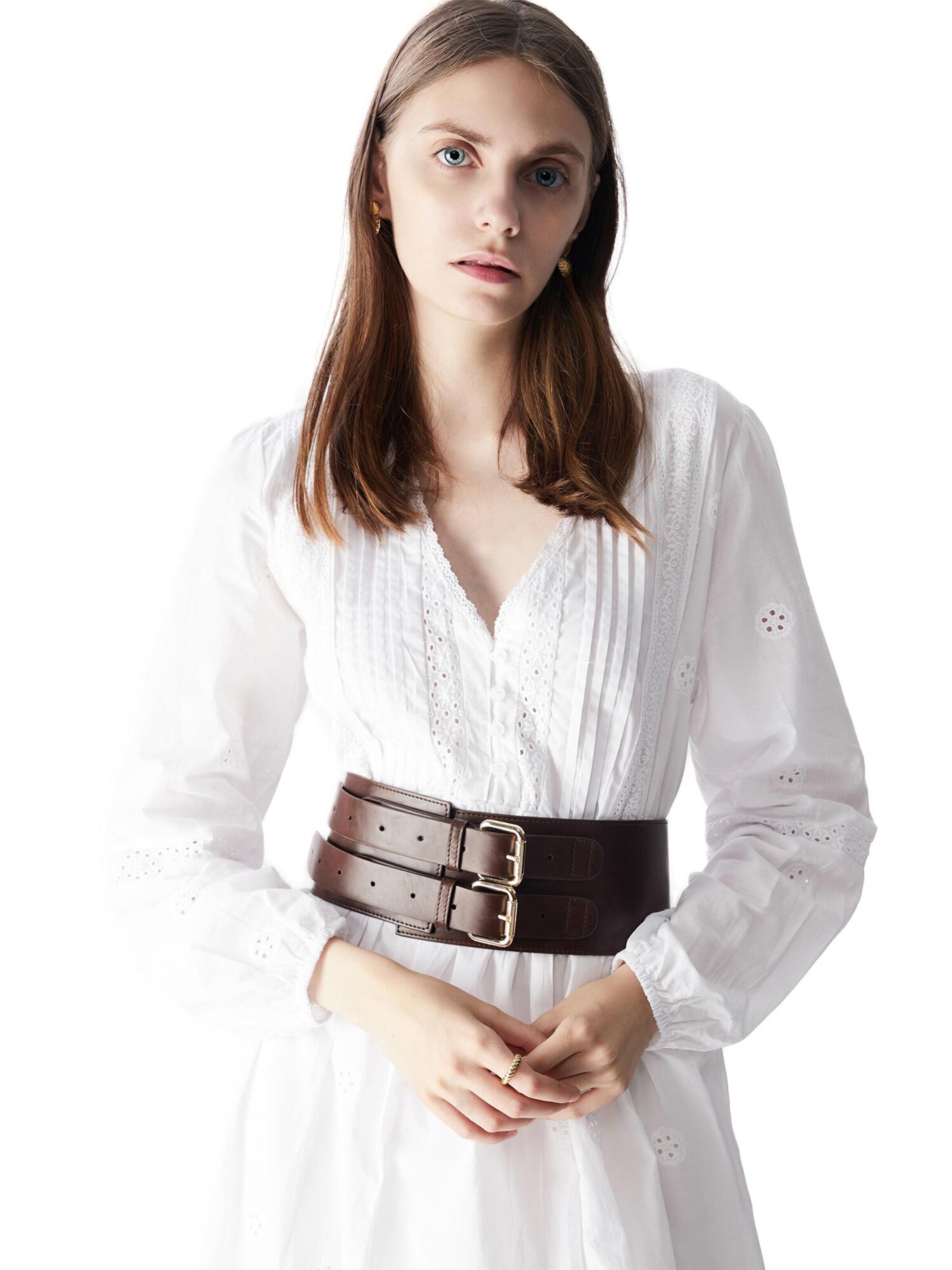 Victoria Hyde Bælte i brun: forside