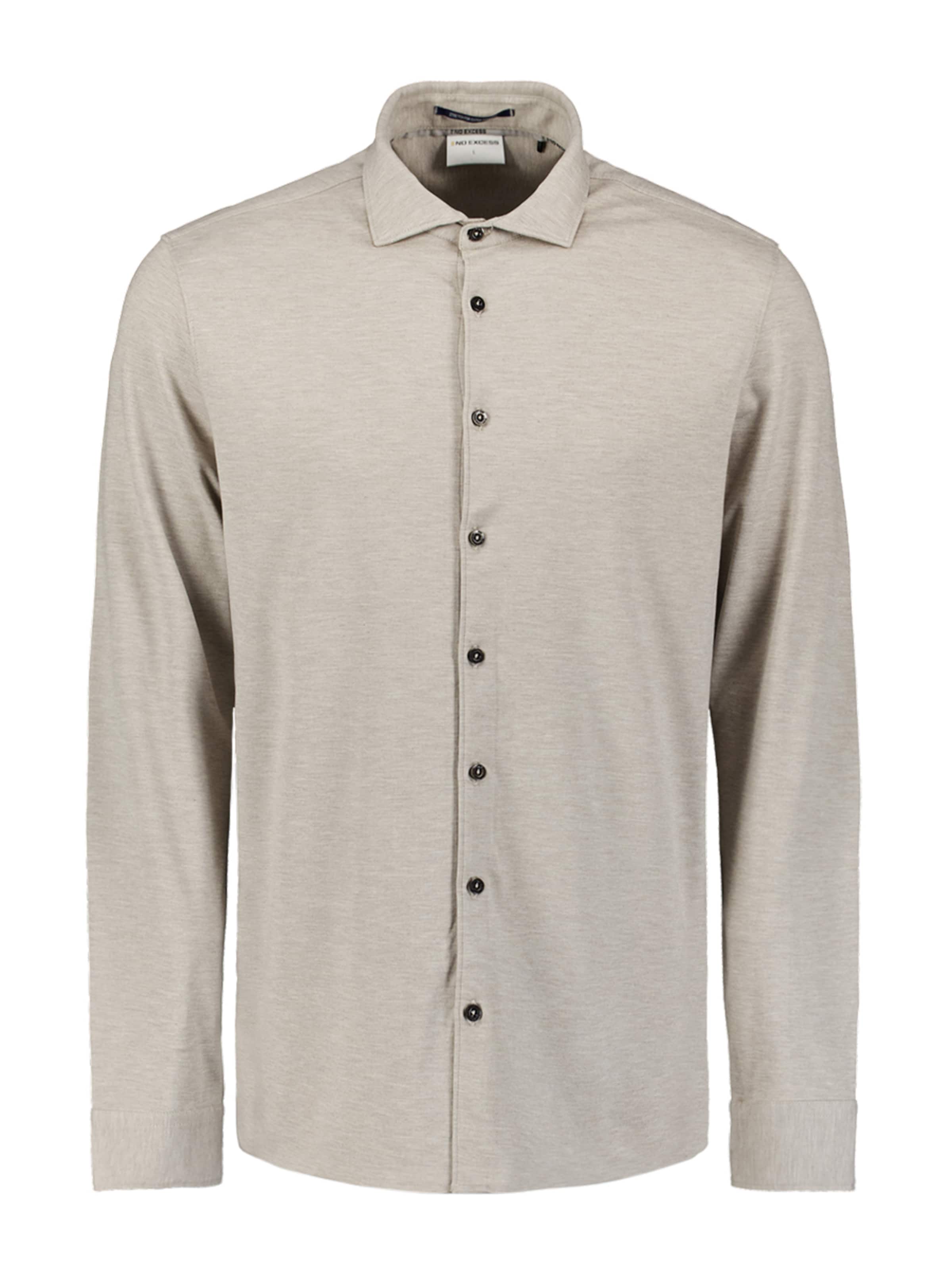 Coupe slim Chemise No Excess en gris : devant
