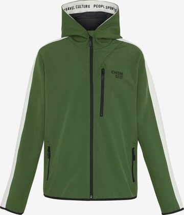 CHIEMSEE Athletic Jacket in Green: front