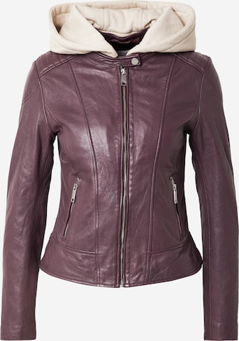 MazePrijelazna jakna - ljubičasta boja: prednji dio