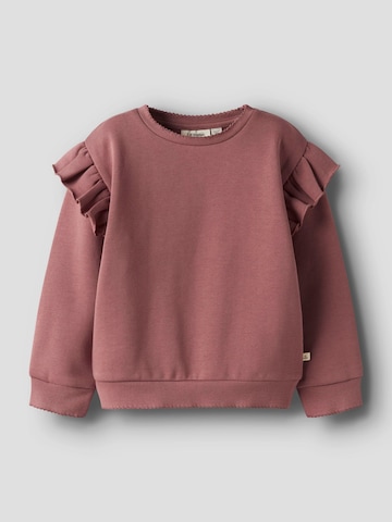 Sweat-shirt NAME IT en violet : devant