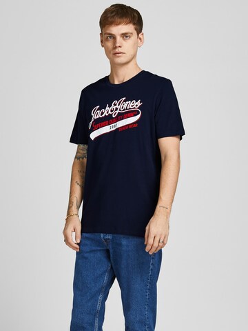 T-Shirt JACK & JONES en bleu : devant