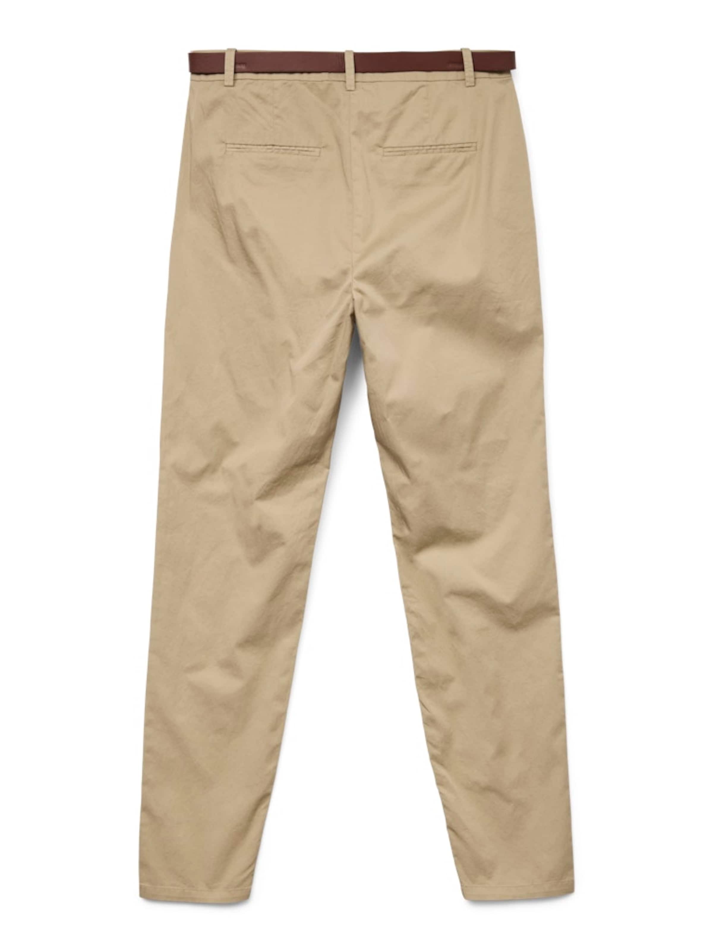 VERO MODA Regular Chino Pants 'FEDERICA' in Beige