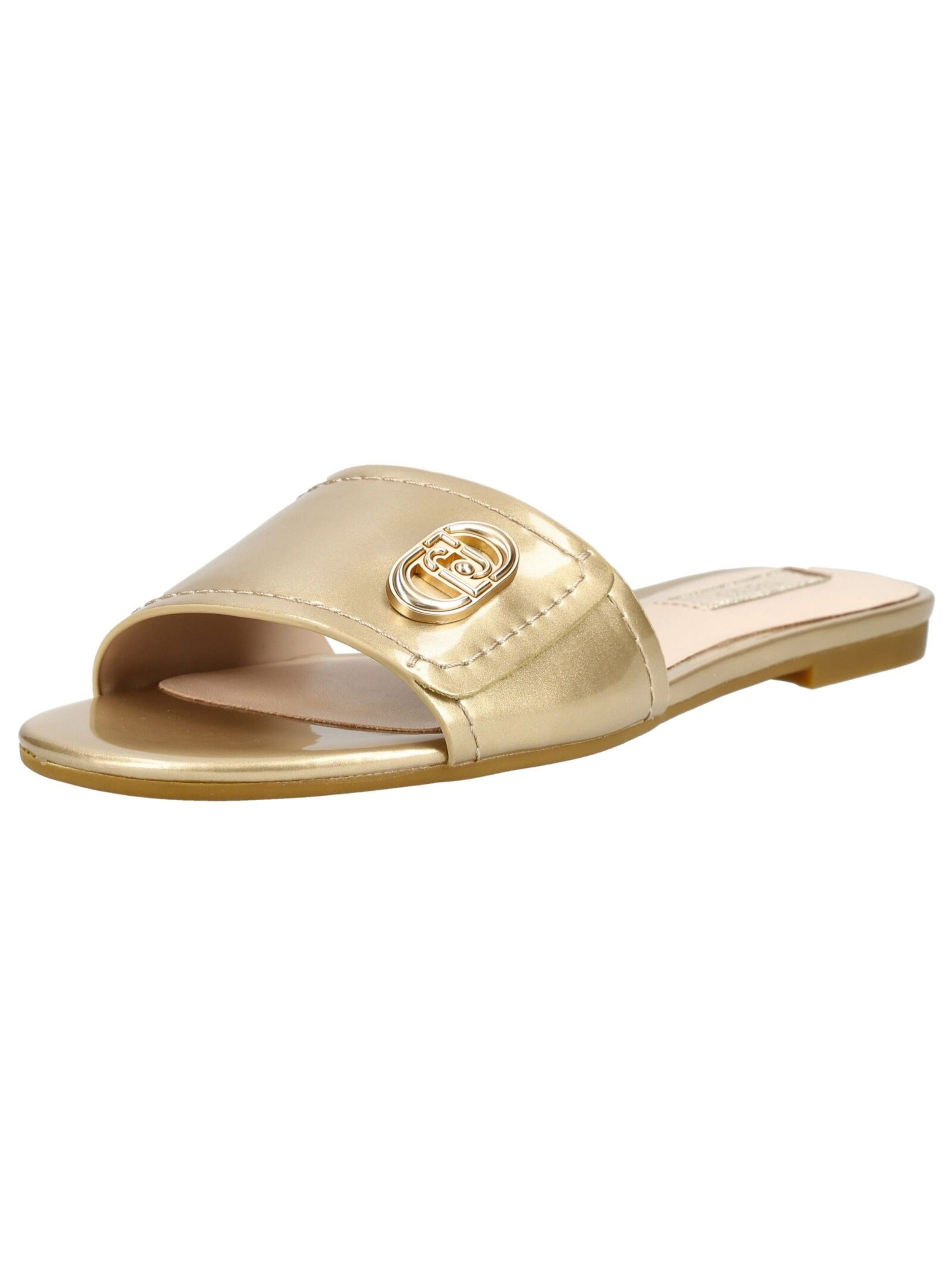 Liu Jo Mule in Gold: front