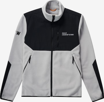 Veste en polaire HALO en gris : devant
