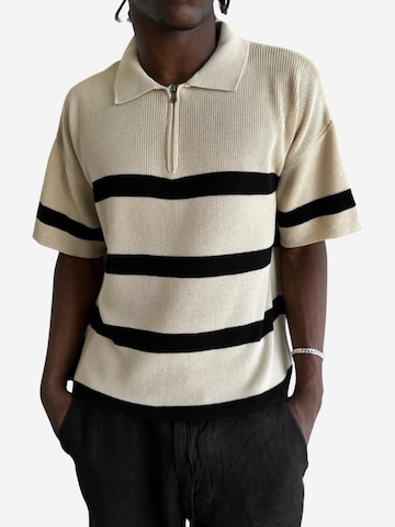 Kleidermafia - Camiseta en beige: frente