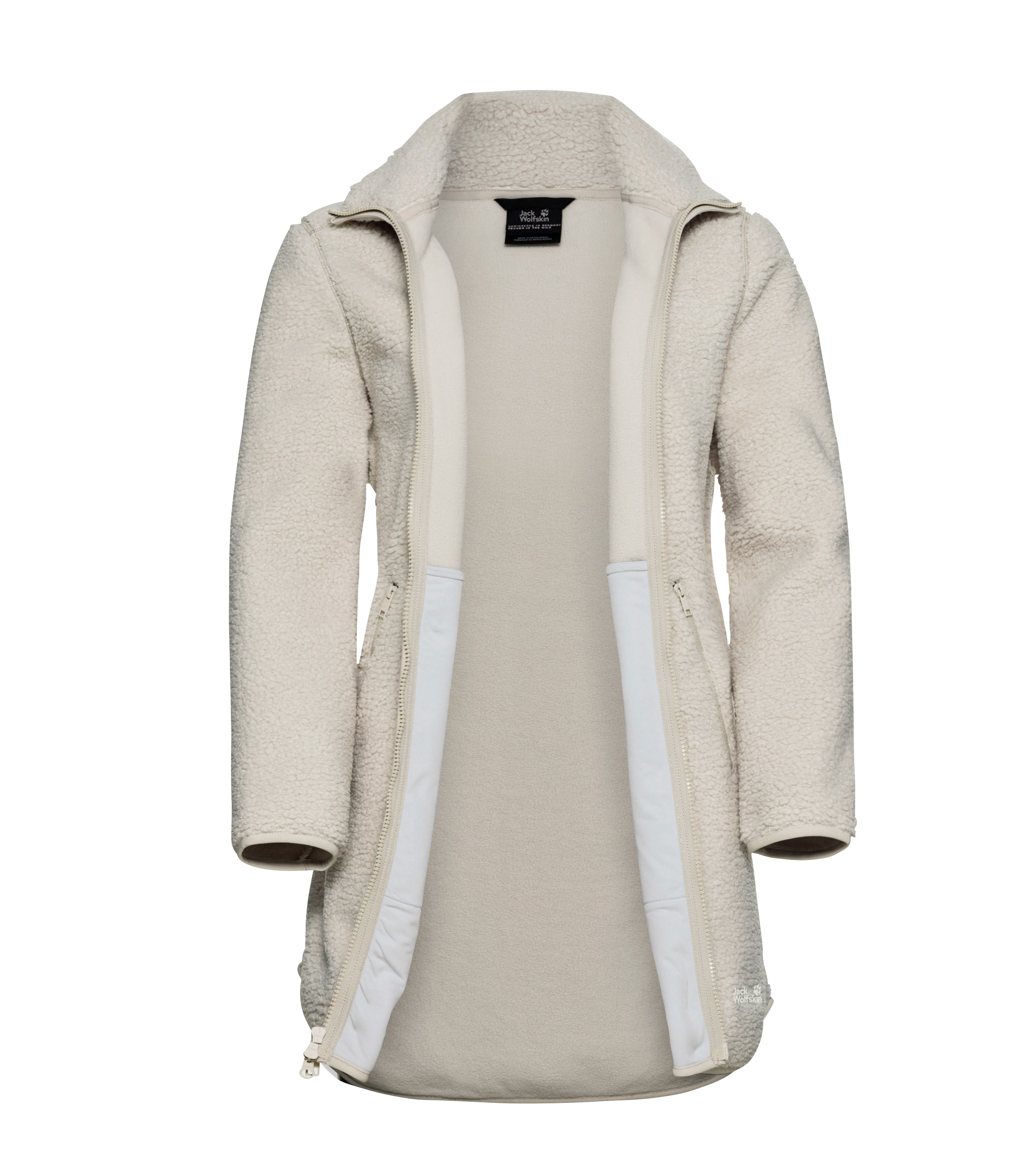 JACK WOLFSKIN Wintermantel in Grau: Vorderseite