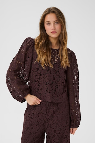 Kaffe Blouse 'KANomi' in Brown: front