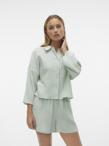 VERO MODA Блузка 'VMNATALI' в Зеленый