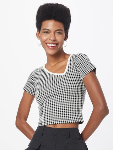 Nasty Gal - Camisa em preto: frente