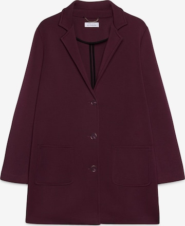 Manteau d’hiver Fiorella Rubino en rouge : devant