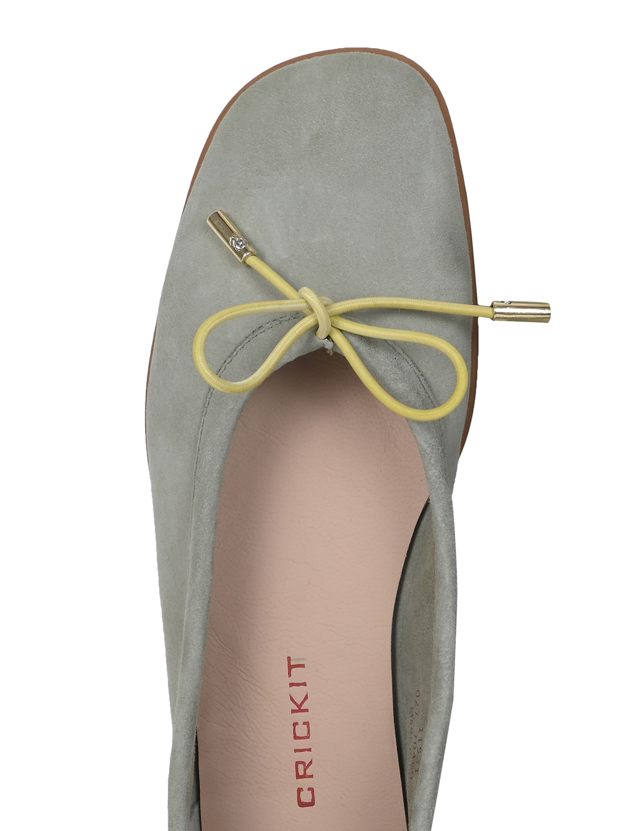 Crickit Ballet Flats ' OMEGA ' in Green