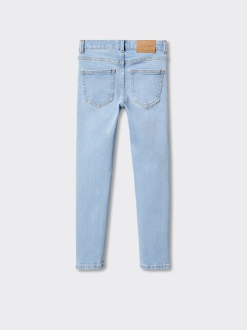 MANGO KIDS Skinny Jeans in Blau