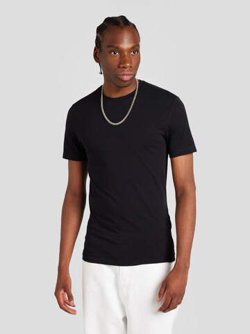 UNITED COLORS OF BENETTON Shirt in Black: front