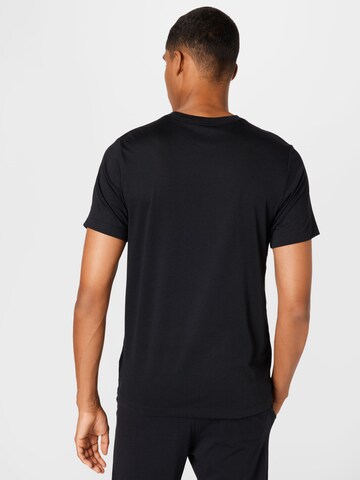 NIKE Funkční tričko – černá