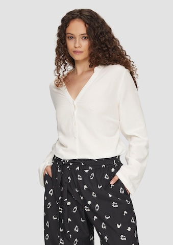 Chemisier QS en beige : devant